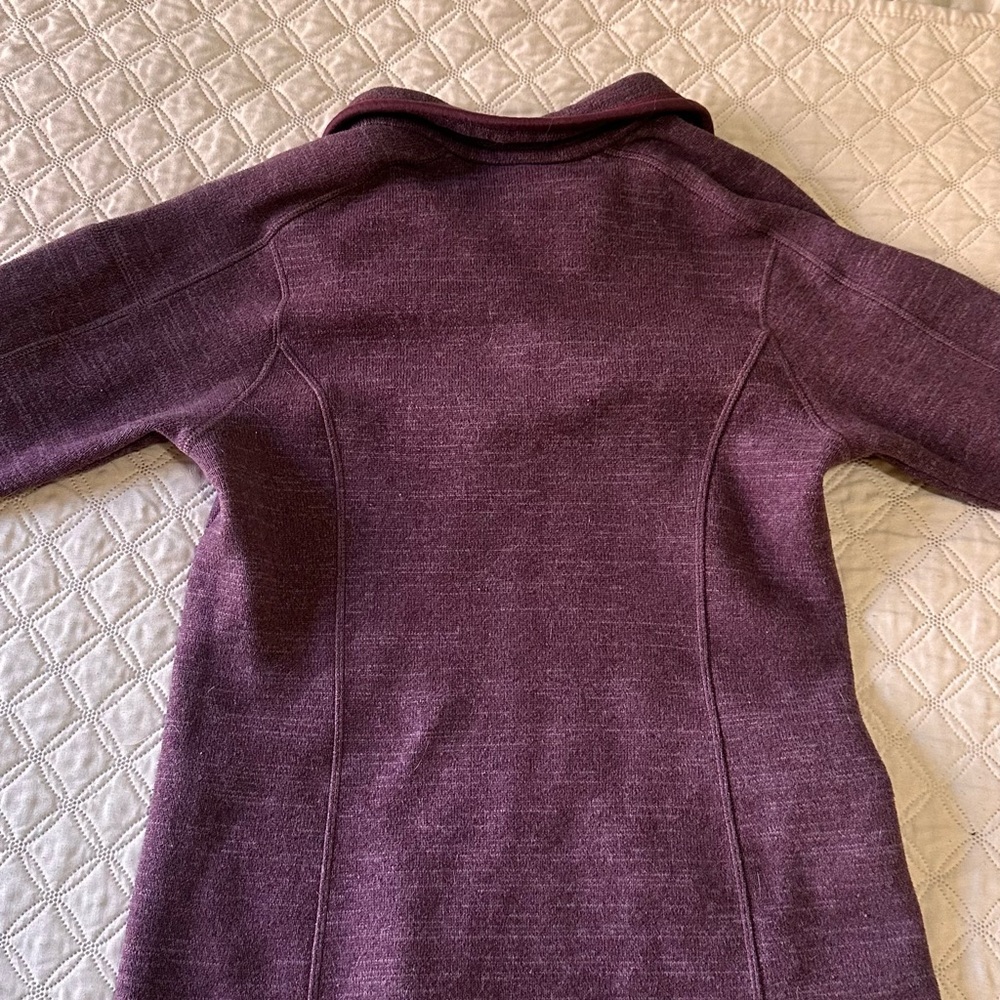 Patagonia Women's Purple Quarterzip - Picture 5 of 6